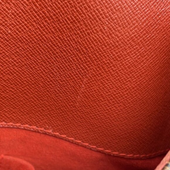 LOUIS VUITTON Muset Size long Damier Ebene Canvas Red N51302 - Picture 13 of 15